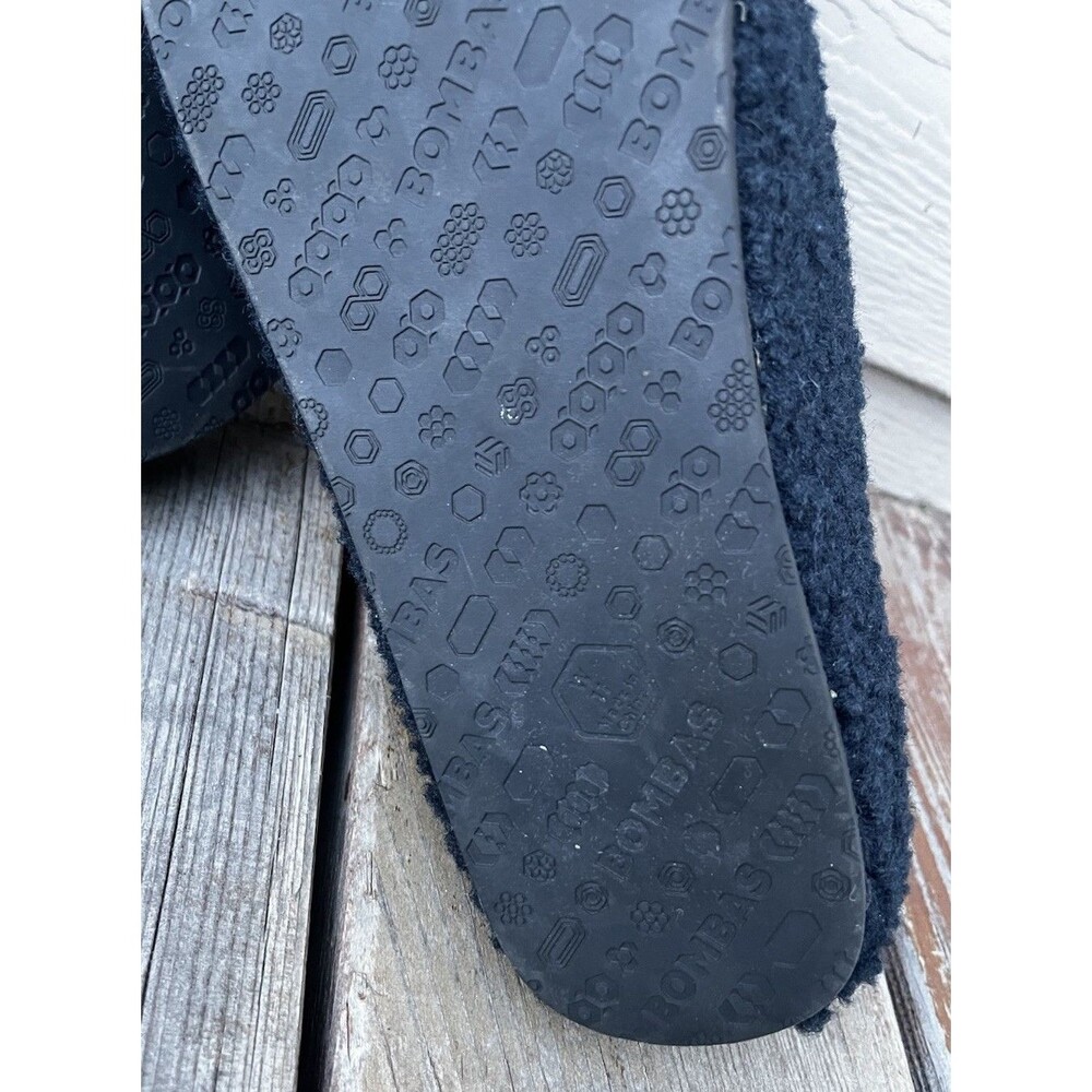Bombas Sunday Slippers Women’s 11 Sherpa Comfort Slip On Mule - Navy Blue - Picture 8 of 10